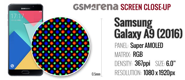 مشخصات تاچ ال سی دی گوشی سامسونگ Samsung Galaxy A9 2016